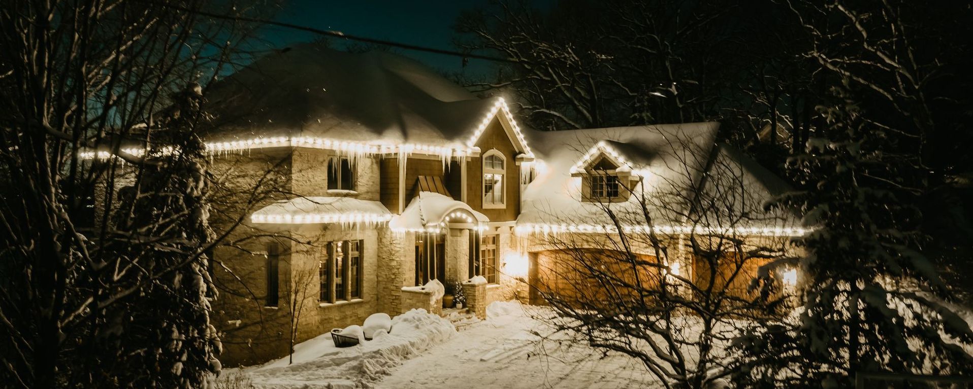 Warm White Christmas Lights