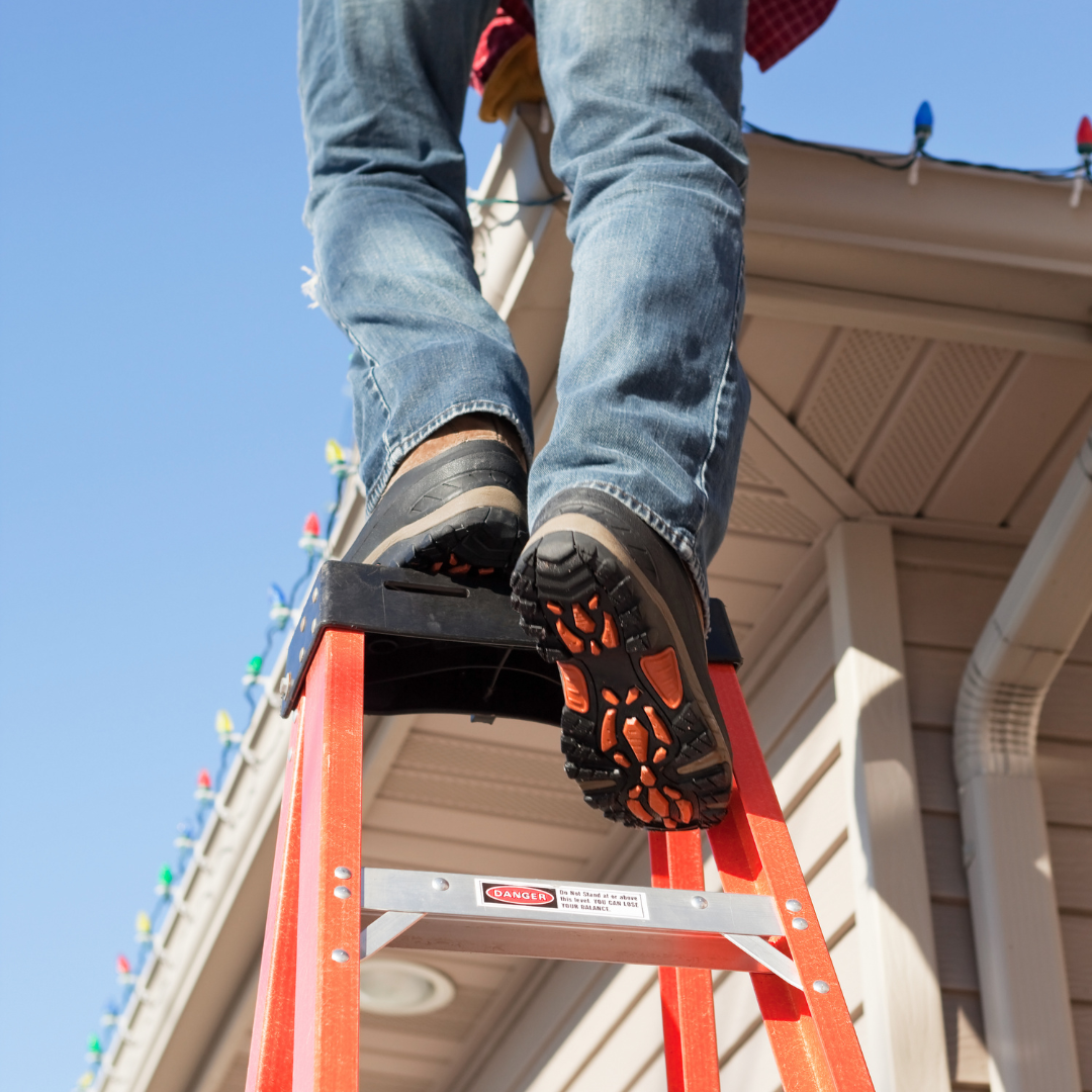 Professional Christmas light uninstallation 