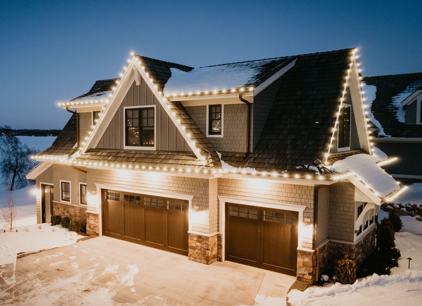 Warm White Christmas Lights