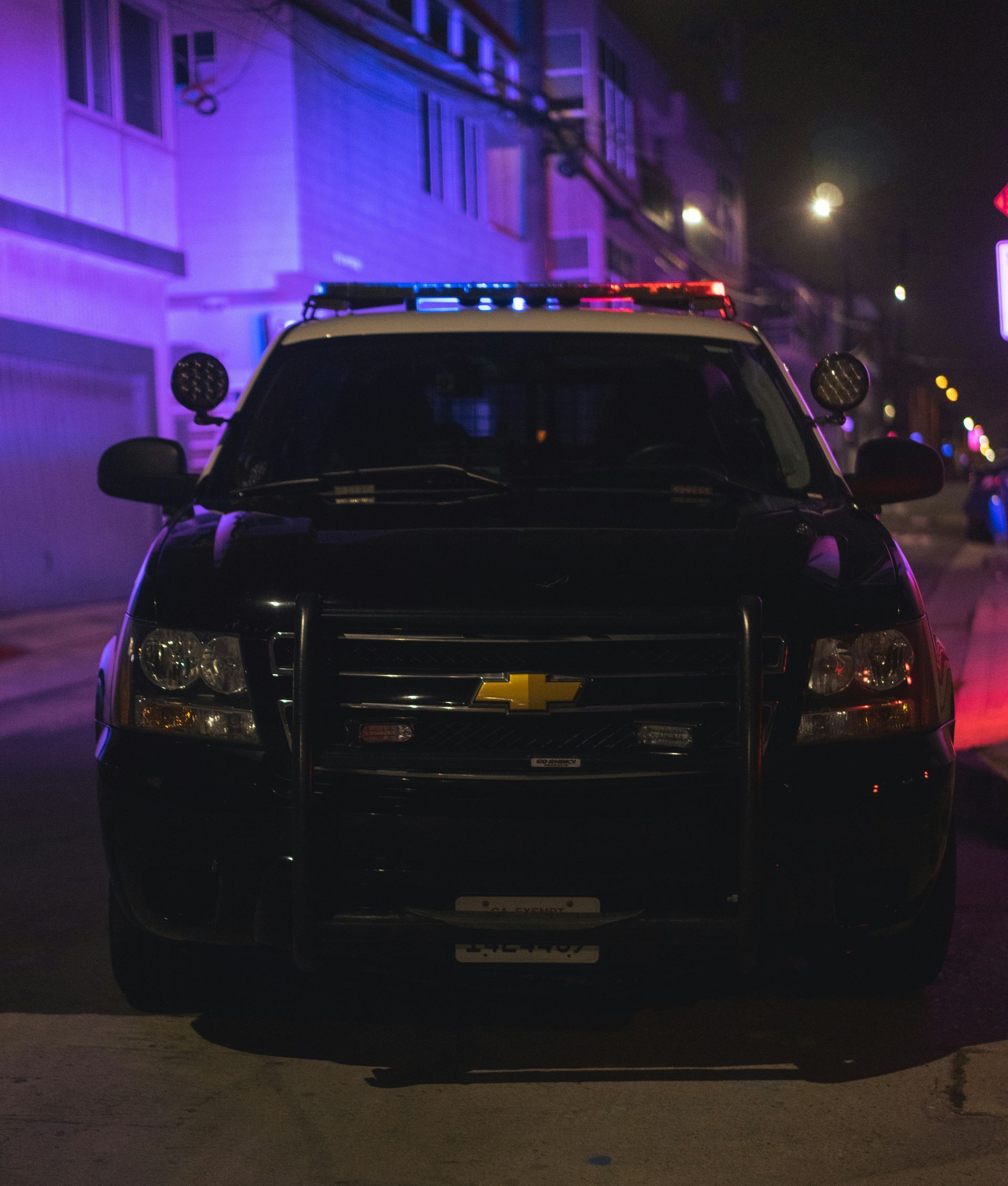 police car