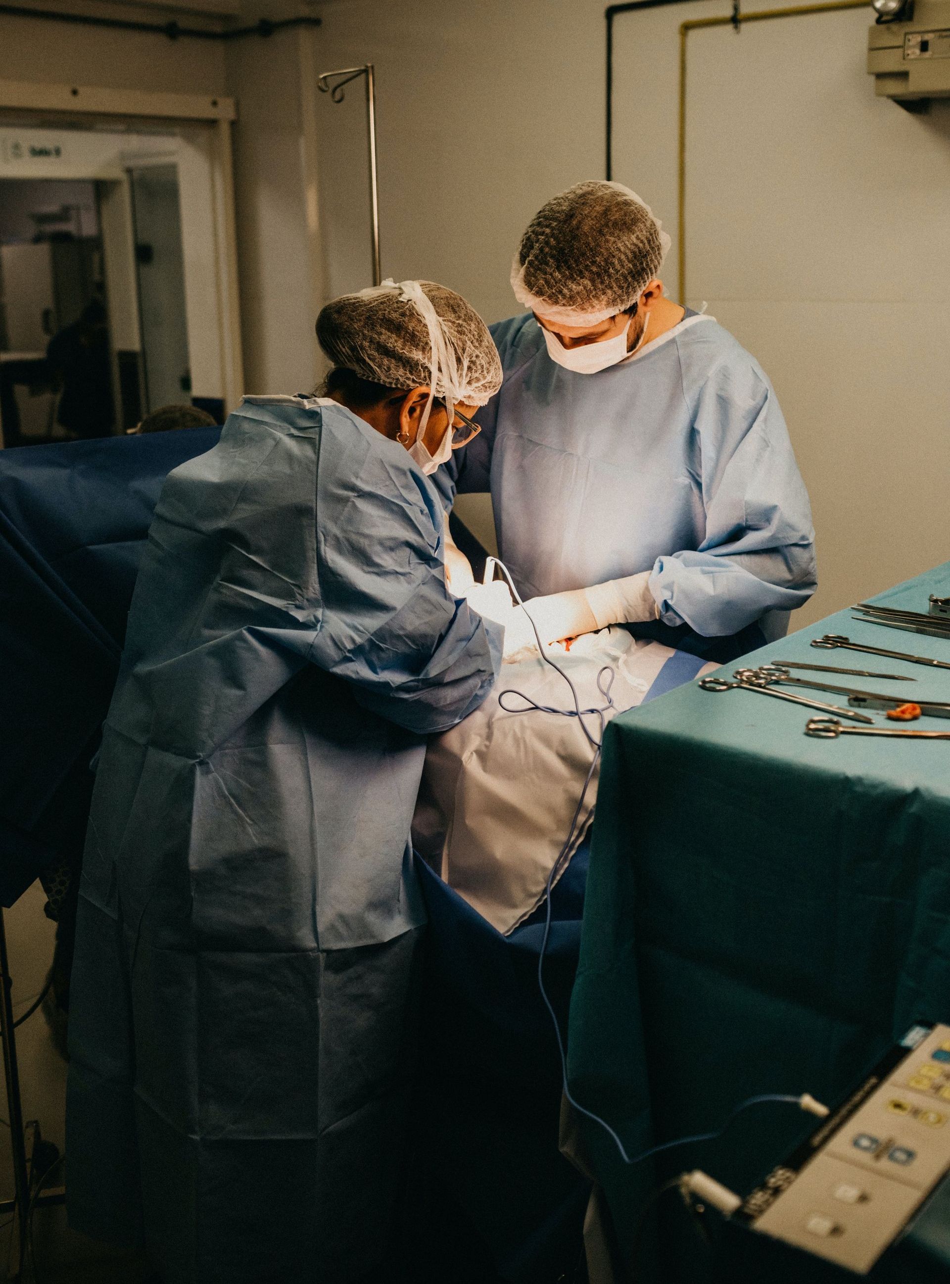doctors in surgery