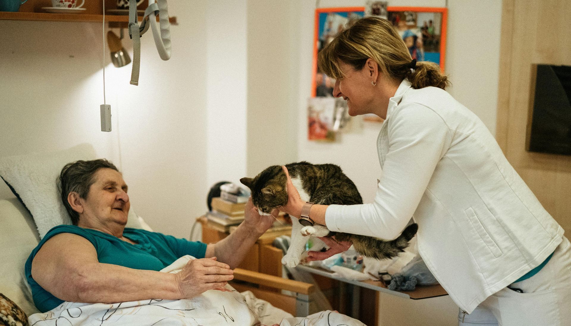 people in a nursing home