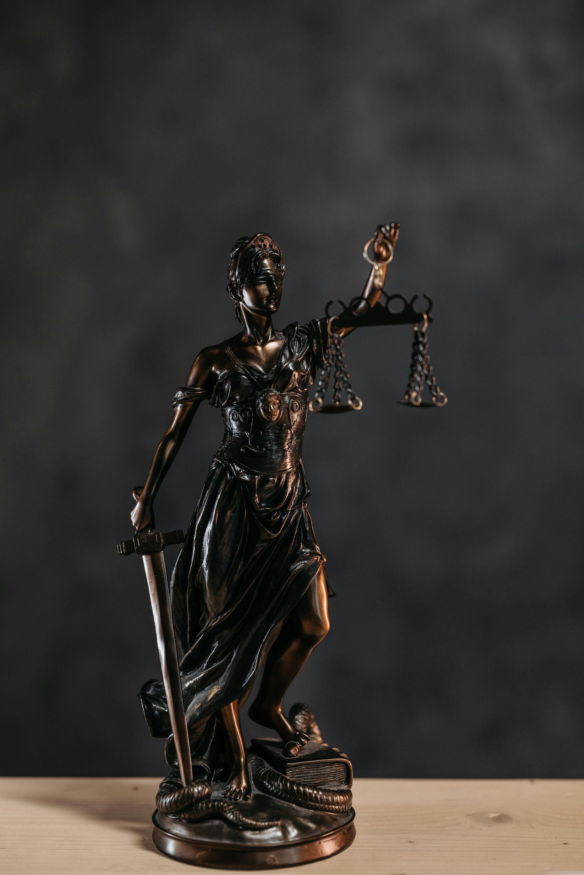 justice figurine