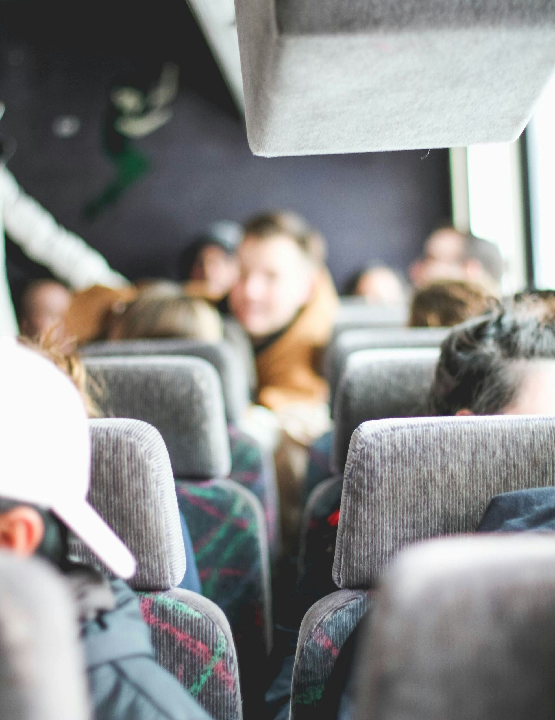 people inside a bus