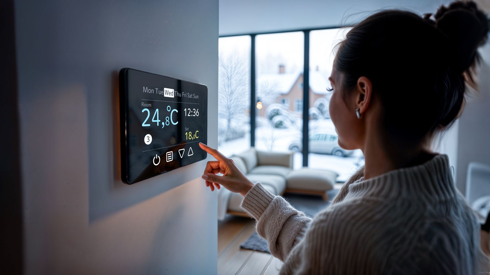 Un grand immeuble d'appartements avec beaucoup de fenêtres et de balcons