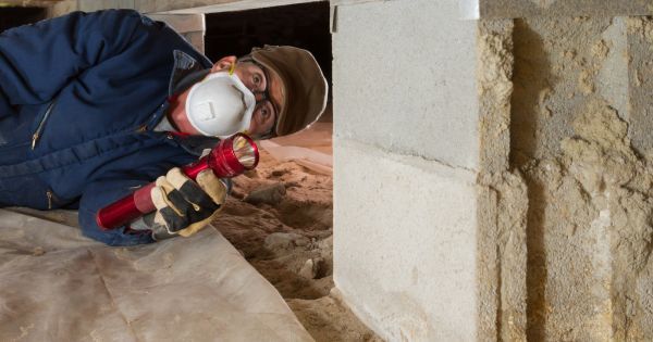 crawl space water