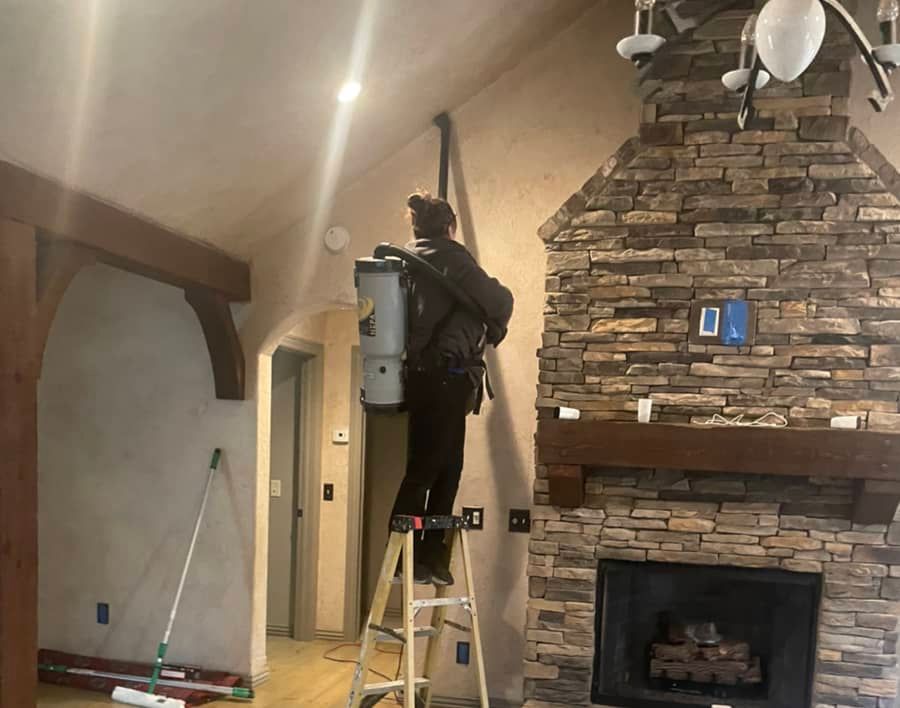 mold removal in progress by ABC Springfield professional