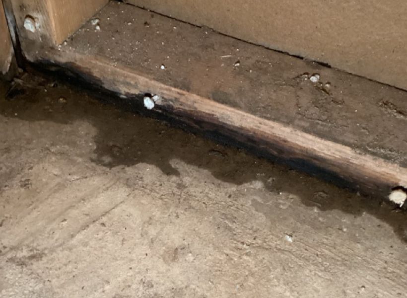 utility room damage