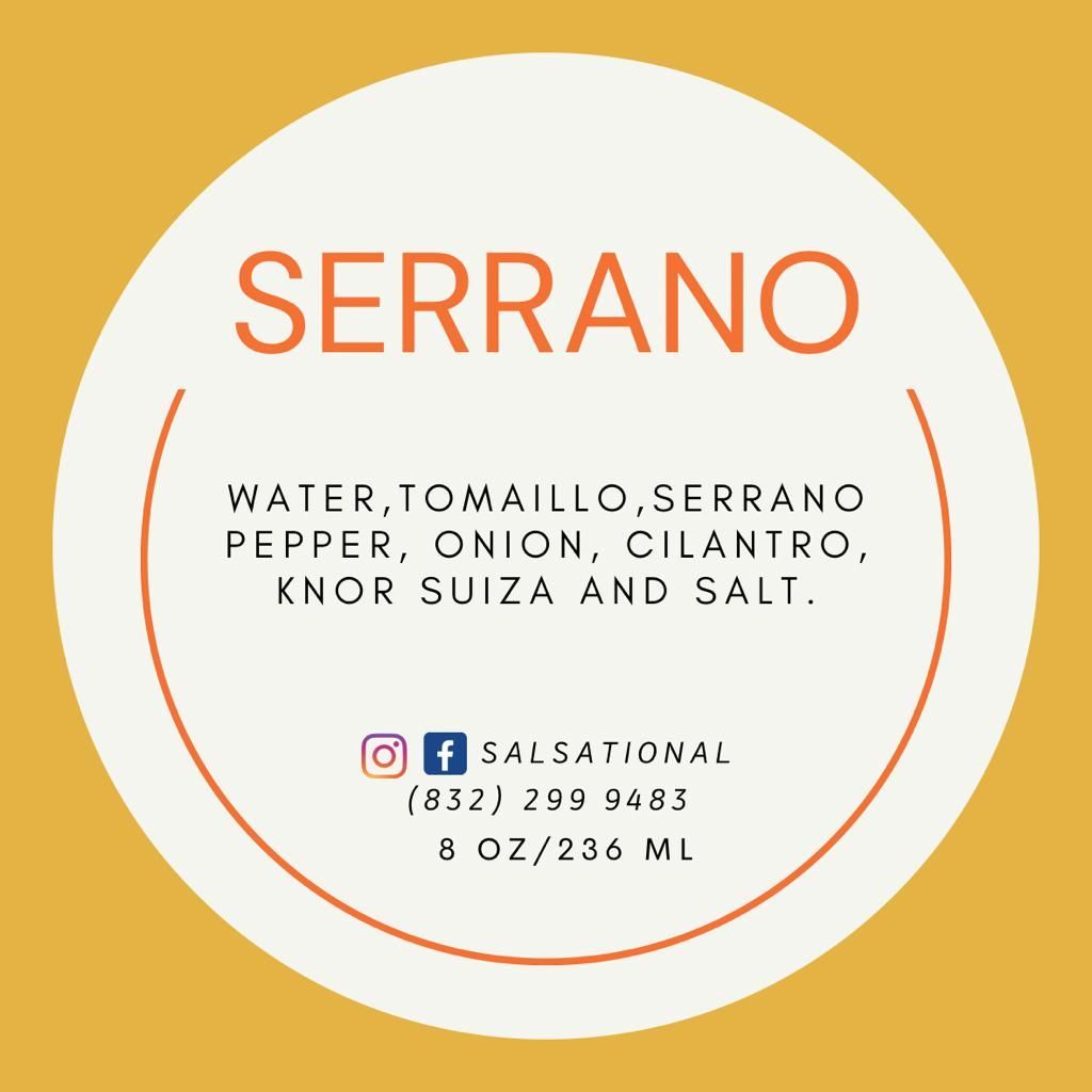 Serrano 8oz