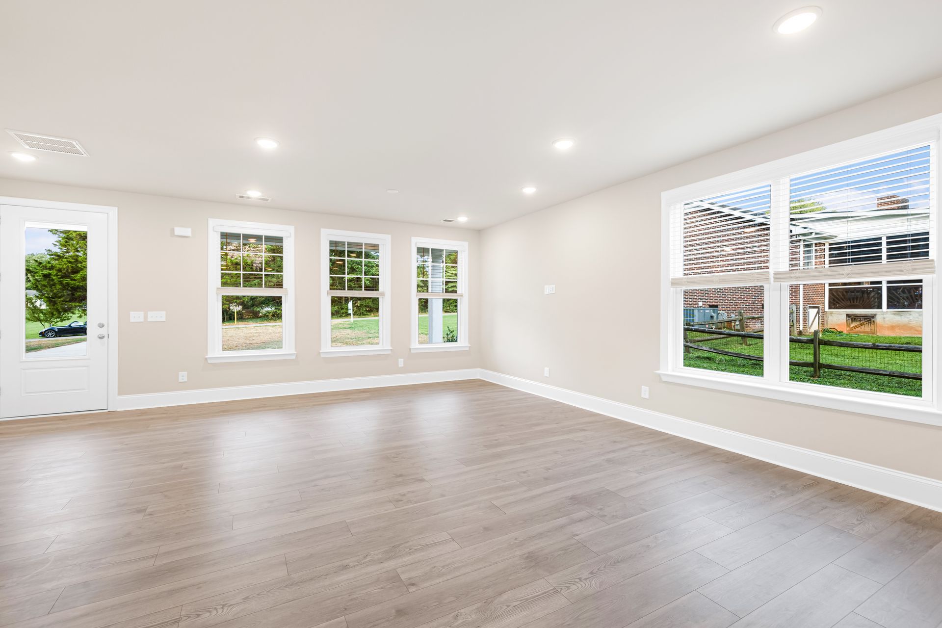 photo of Belmont floorplan family room