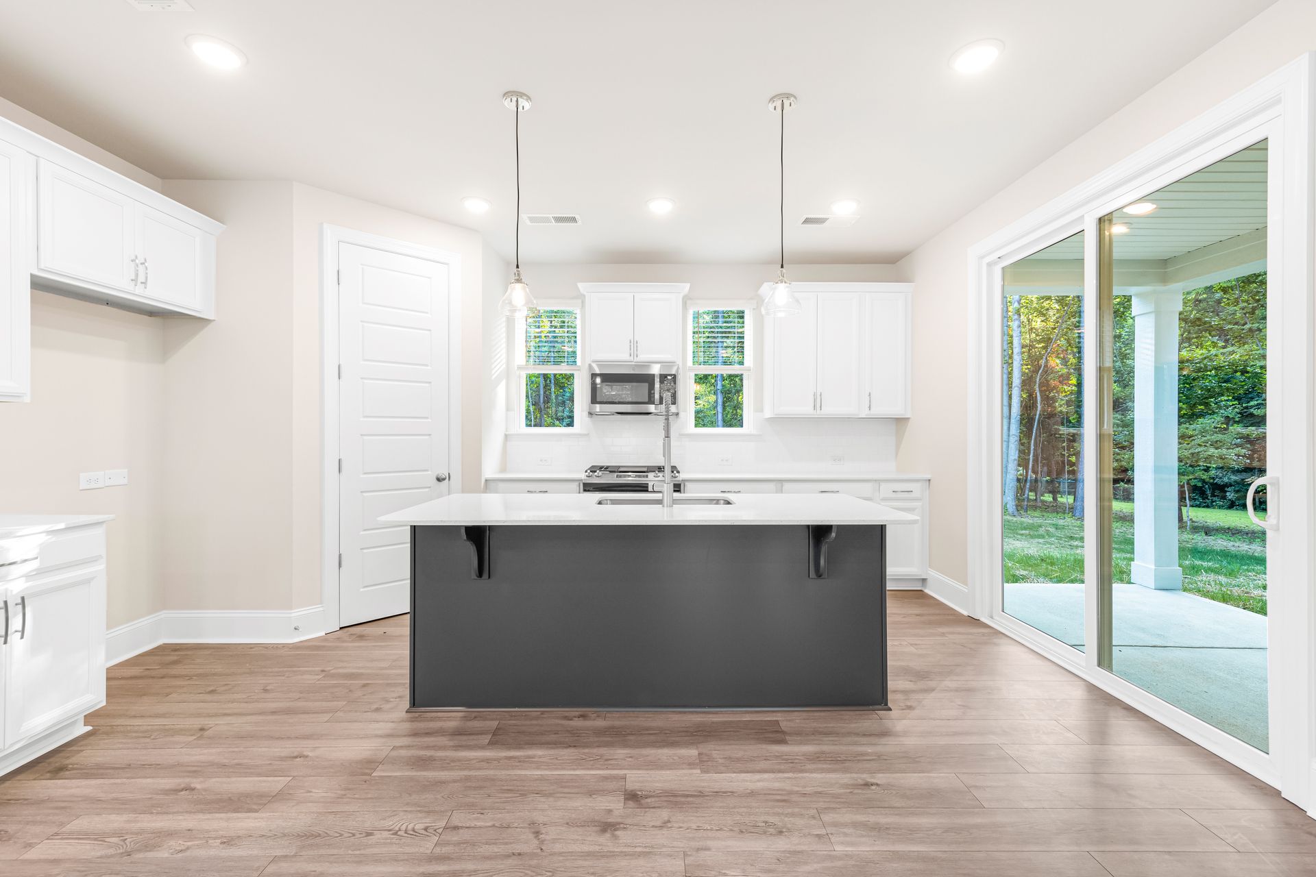 photo of Belmont floorplan kitchen