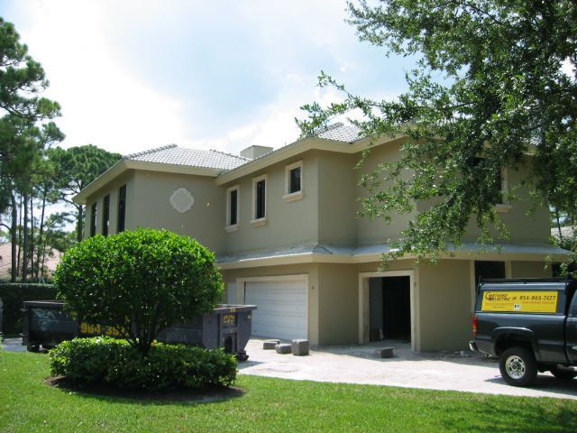 Roof Truss After — Boca Raton, FL — National Home Building & Remodeling Corp.