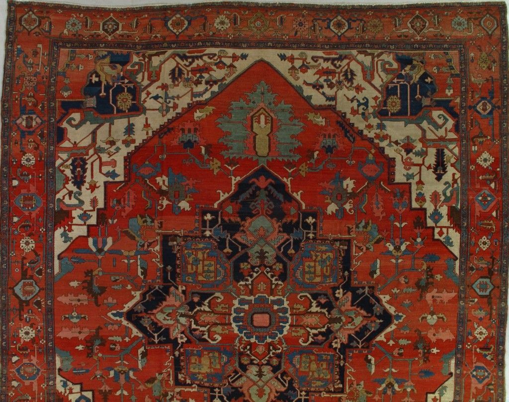Antique Serapi rug, 11'4" x 14', First Rugs