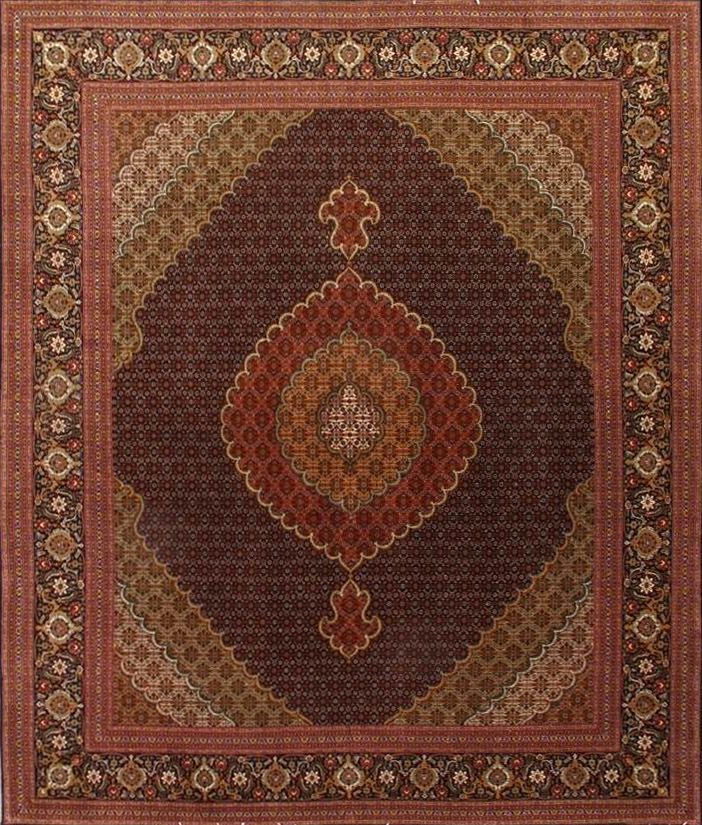 Persian Tabriz rug, 8'3