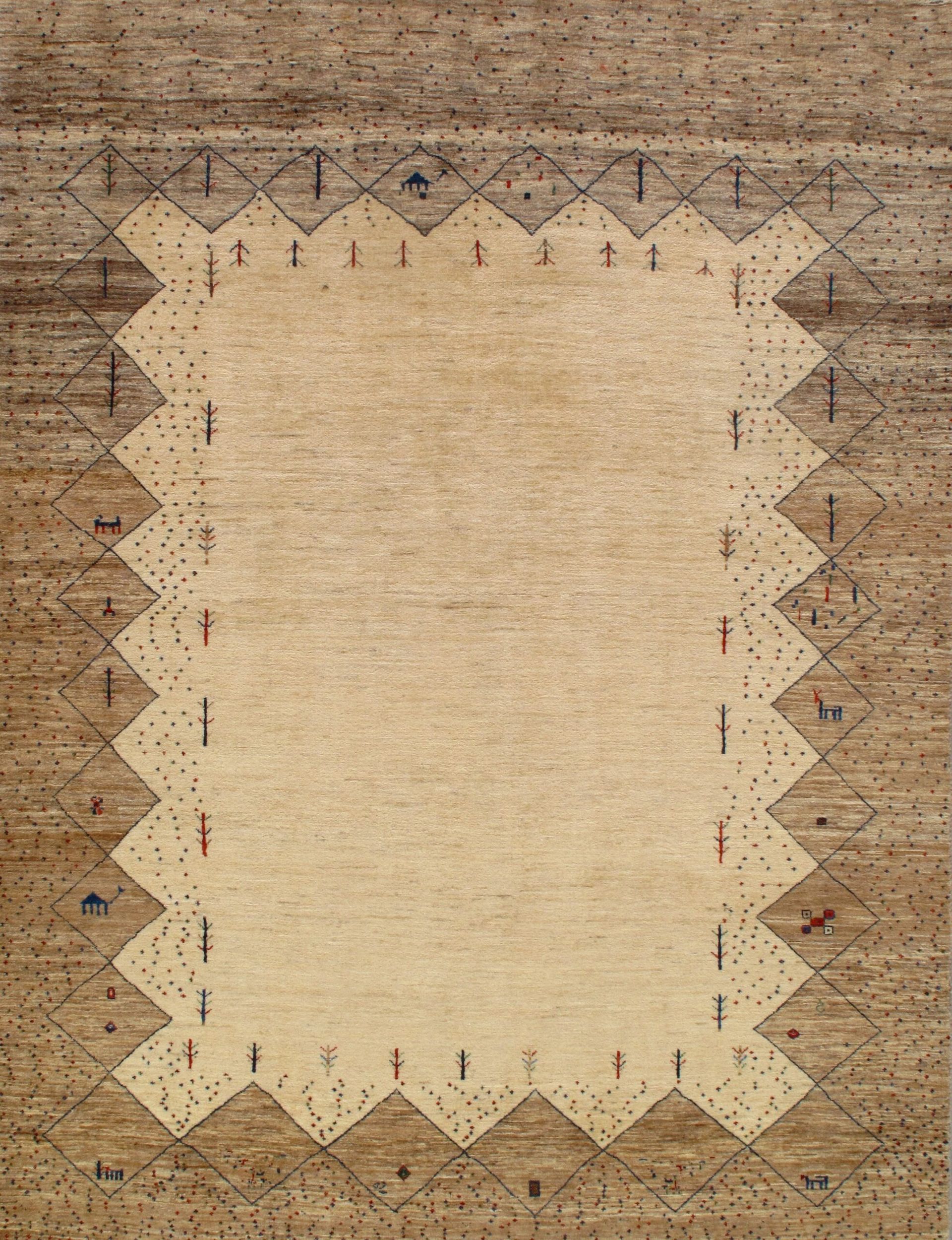 Gabbeh rug, 5'8