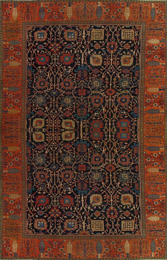 Antique Sultanabad rug, 12' x 20', First Rugs