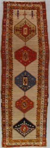 Antique Serapi rug, 4' x 12', First Rugs