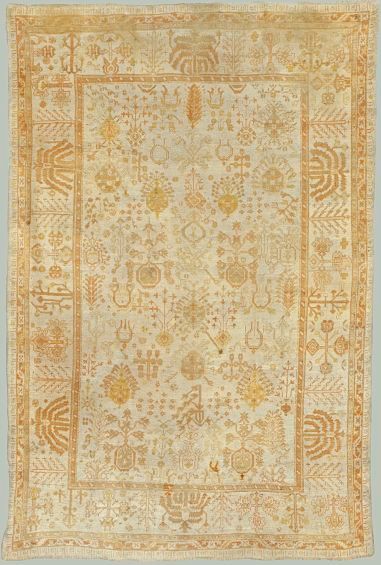 Antique Oushak rug, 9'4" x 13'9", First Rugs