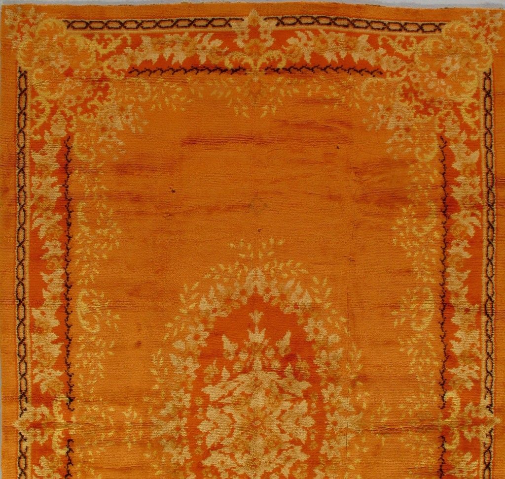 Antique Oushak rug, 9'5