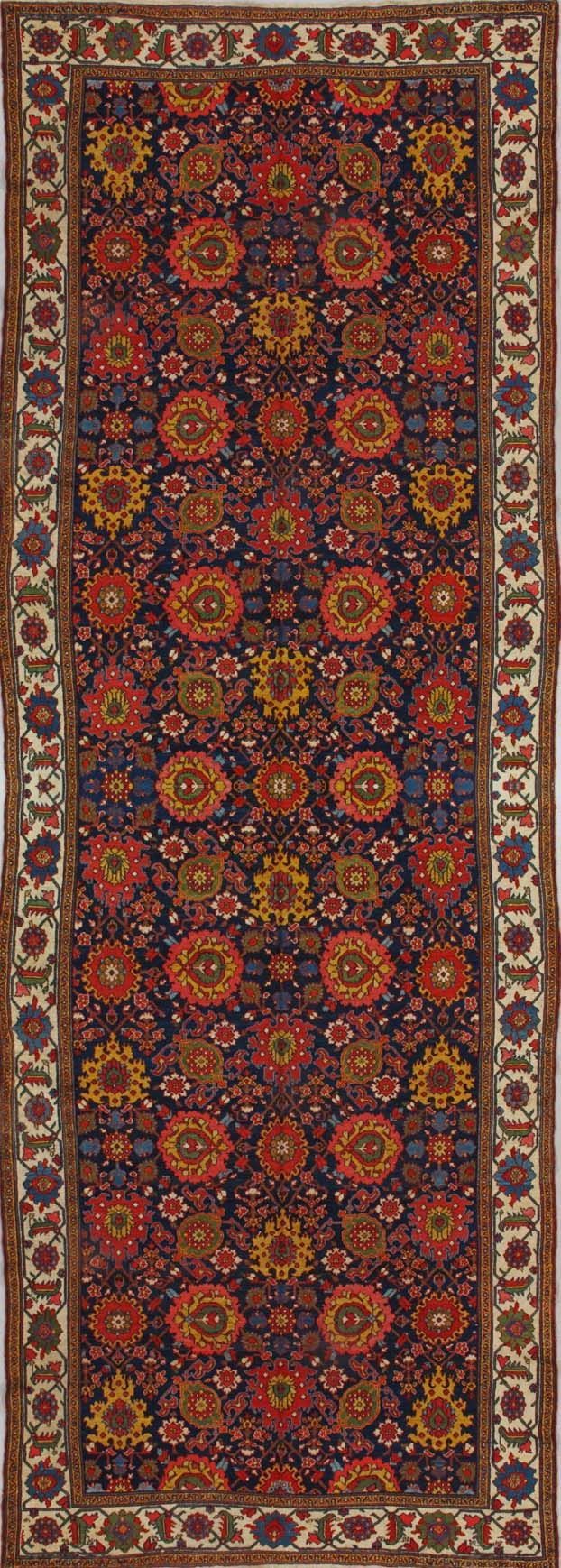 Antique Kurdish rug, 7'4" x 21', First Rugs