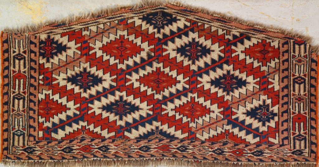 Antique Asmalic rug, 1'9" x 3'6", First Rugs