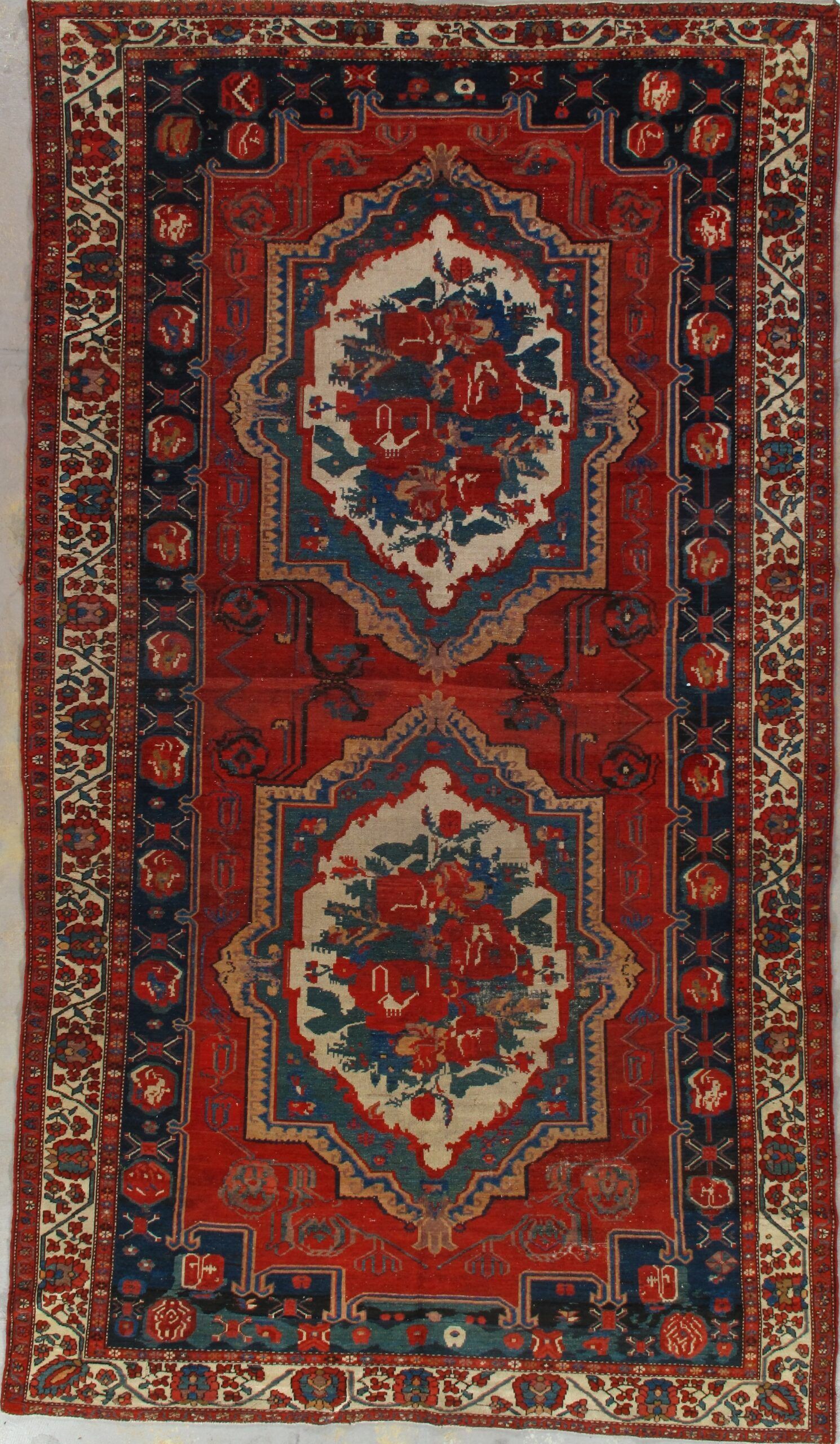 Antique Bakhtiari rug, 6'4" x 11'3", First Rugs