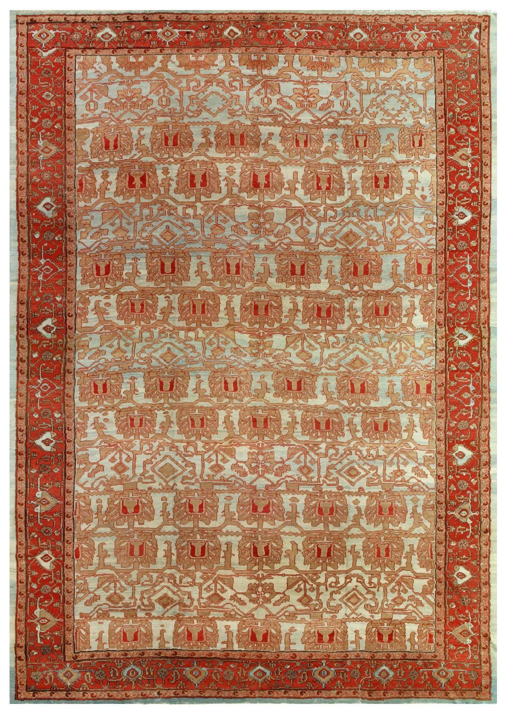 Antique Bakhshaish rug, 12'7