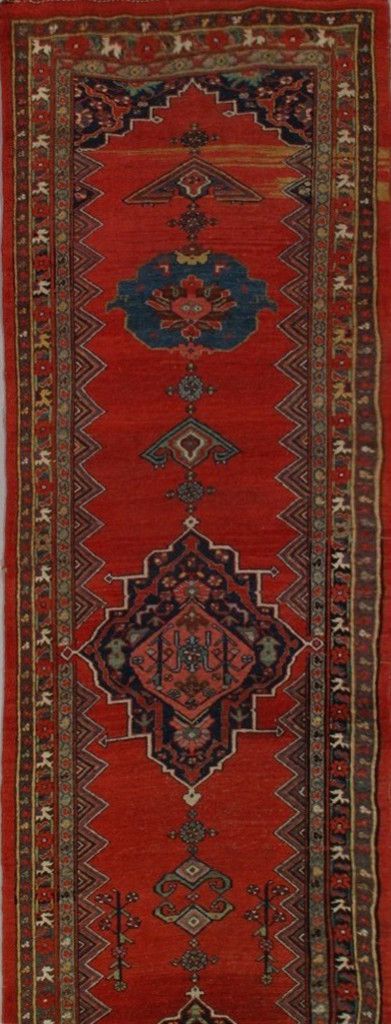 Antique Bijar rug, 3'4