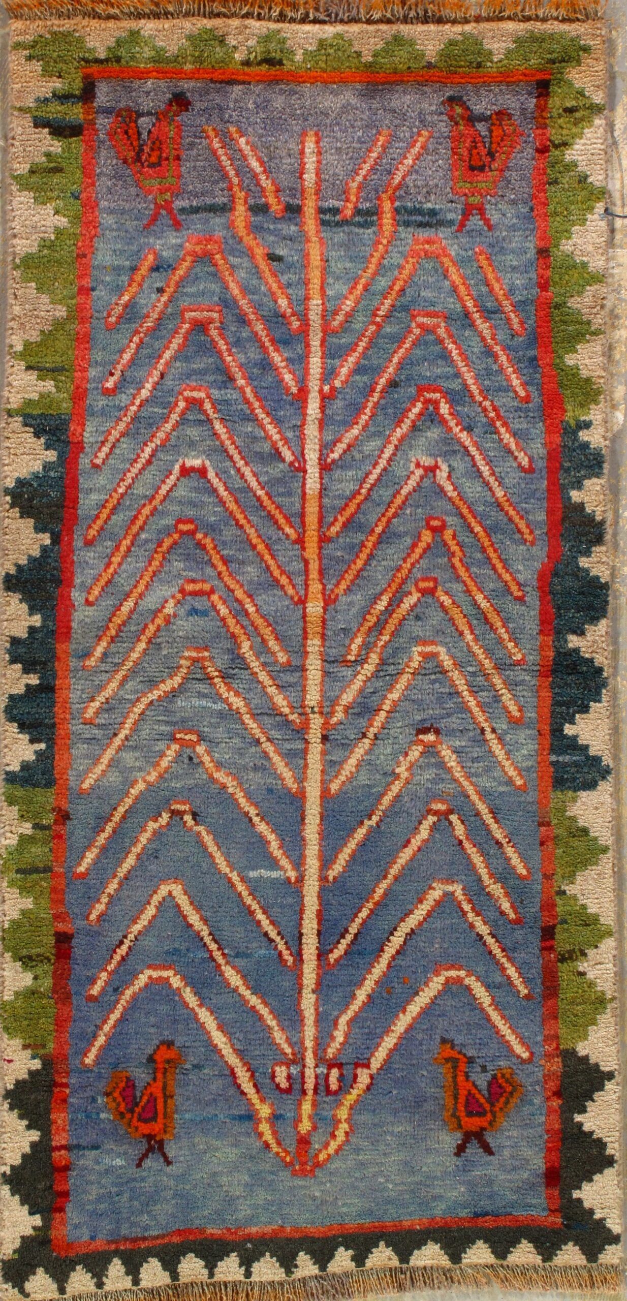 Vintage Gabbeh rug, 2'3