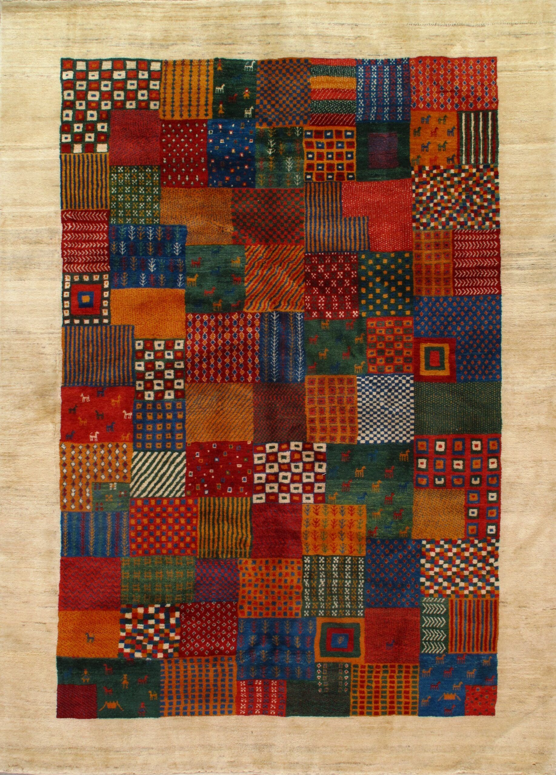Gabbeh rug, 6'1