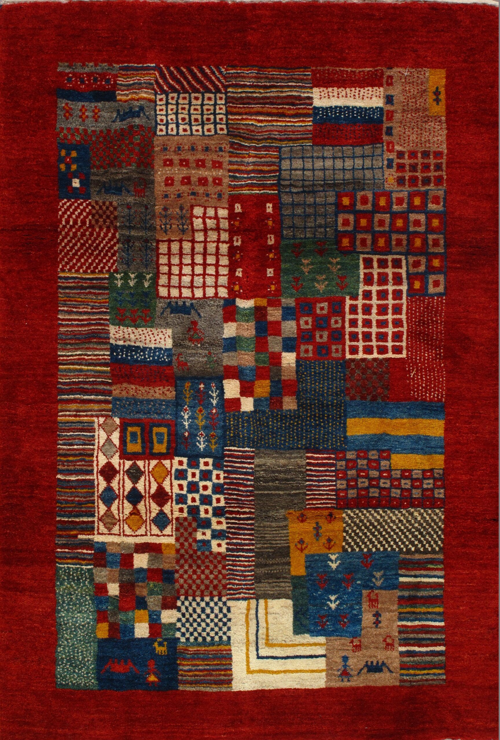 Gabbeh rug, 3'7