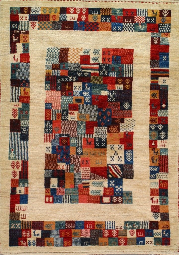 Gabbeh rug, 3'4" x 4'9", First Rugs