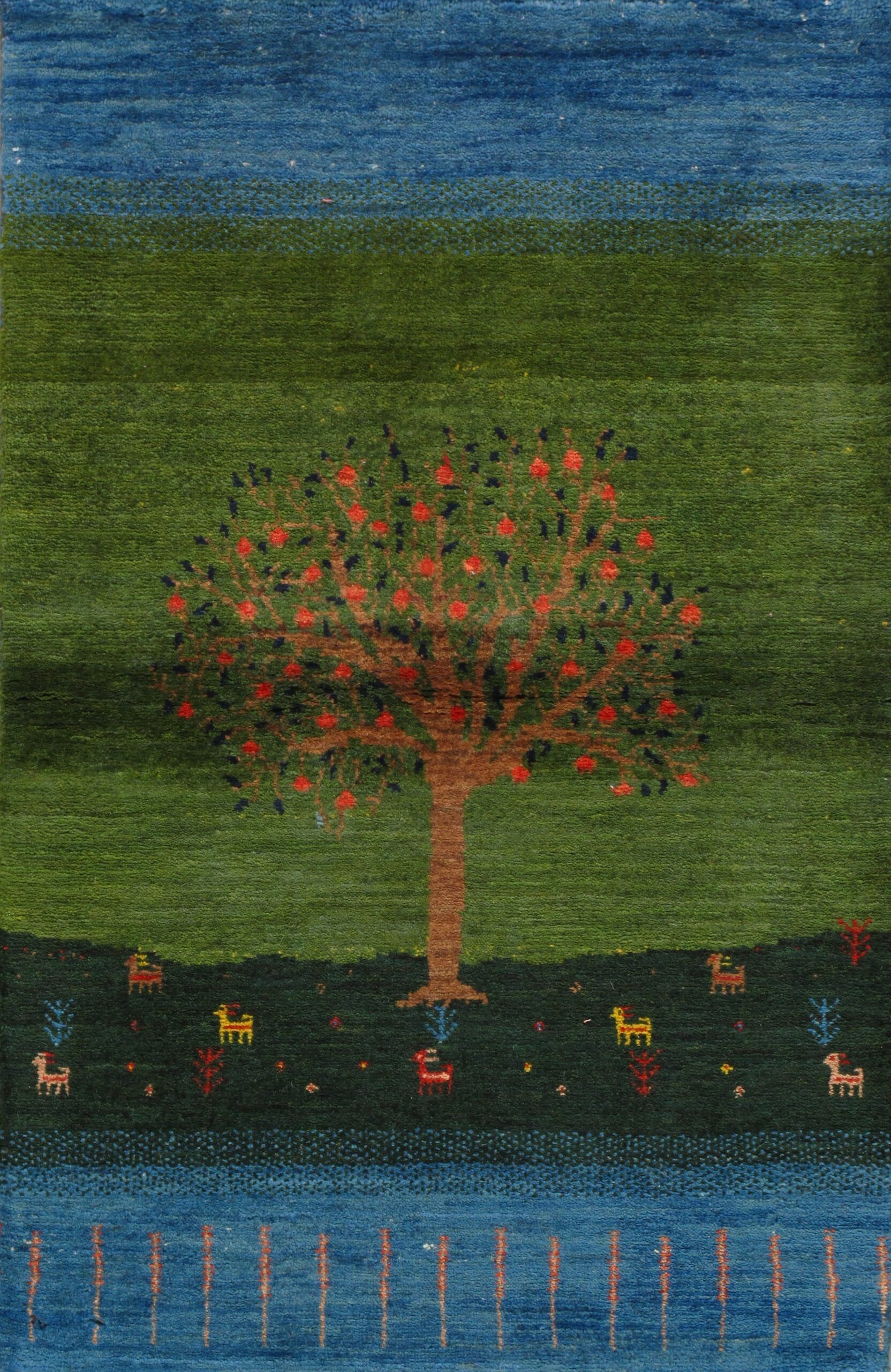 Gabbeh rug, 2' x 3'2