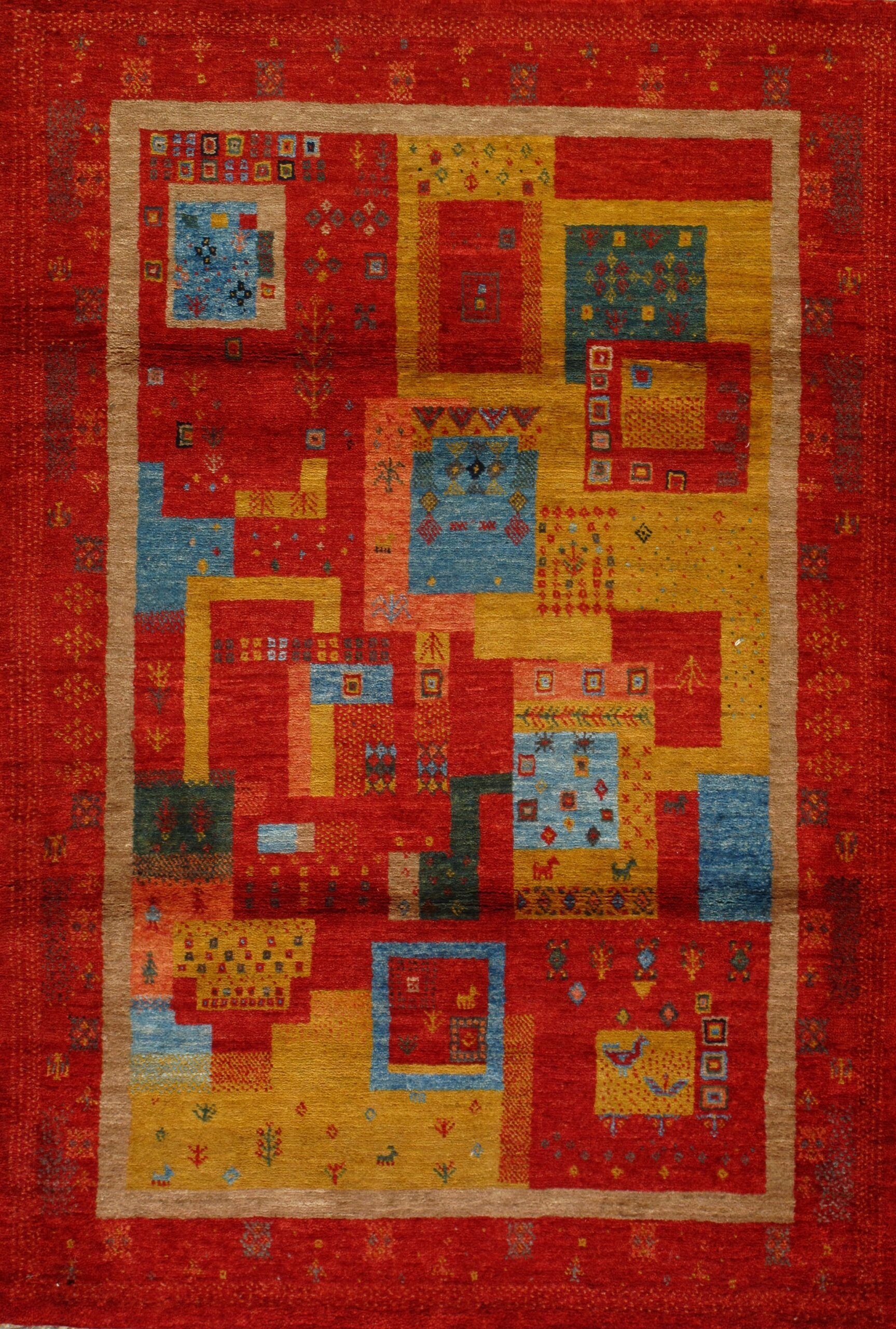 Gabbeh rug, 2'9" x 4'1", First Rugs