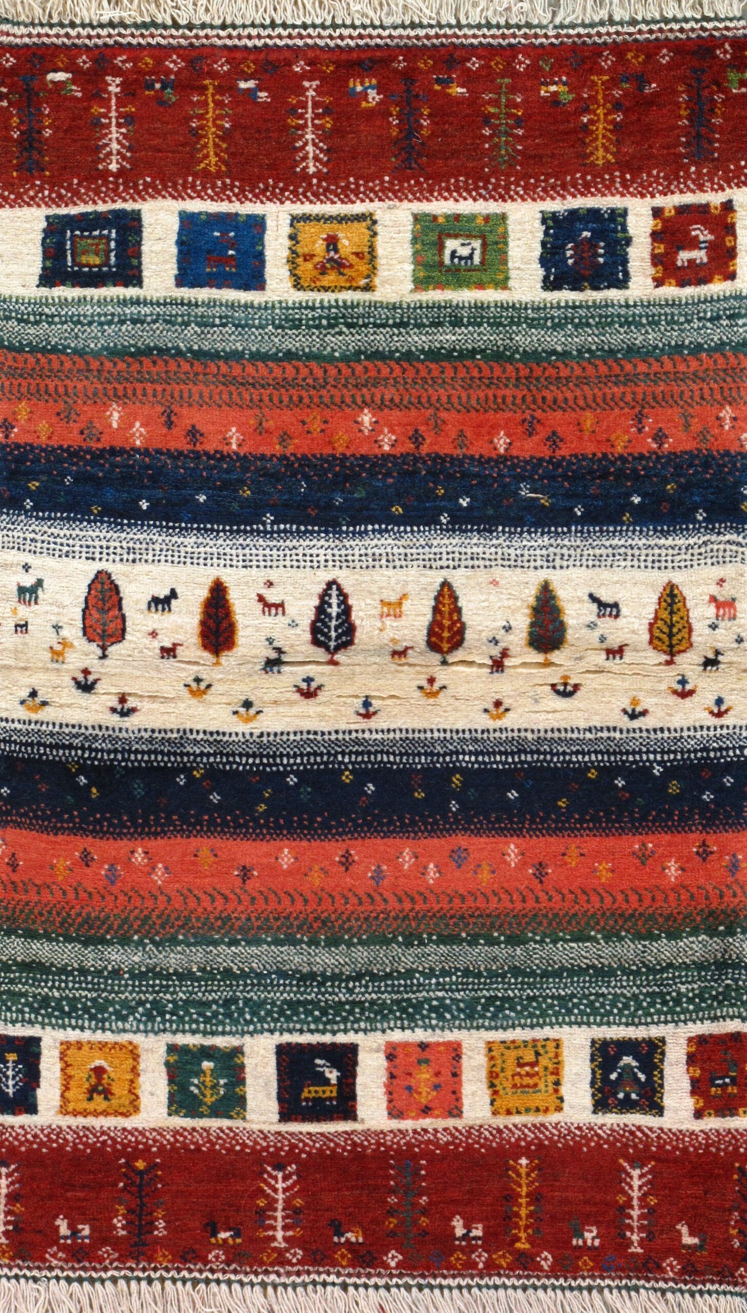 Gabbeh rug, 1'11