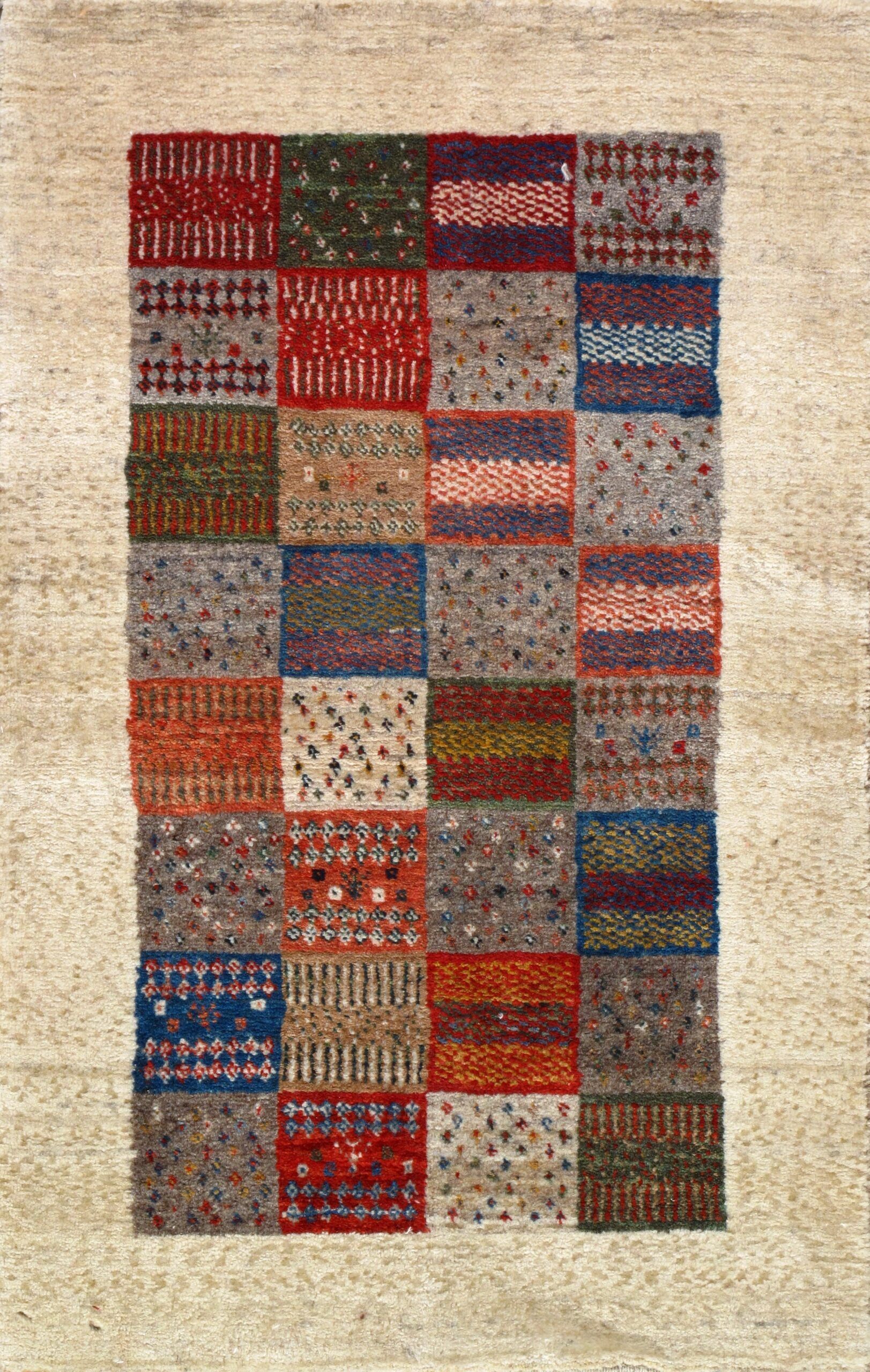 Gabbeh rug, 2' x 3'1