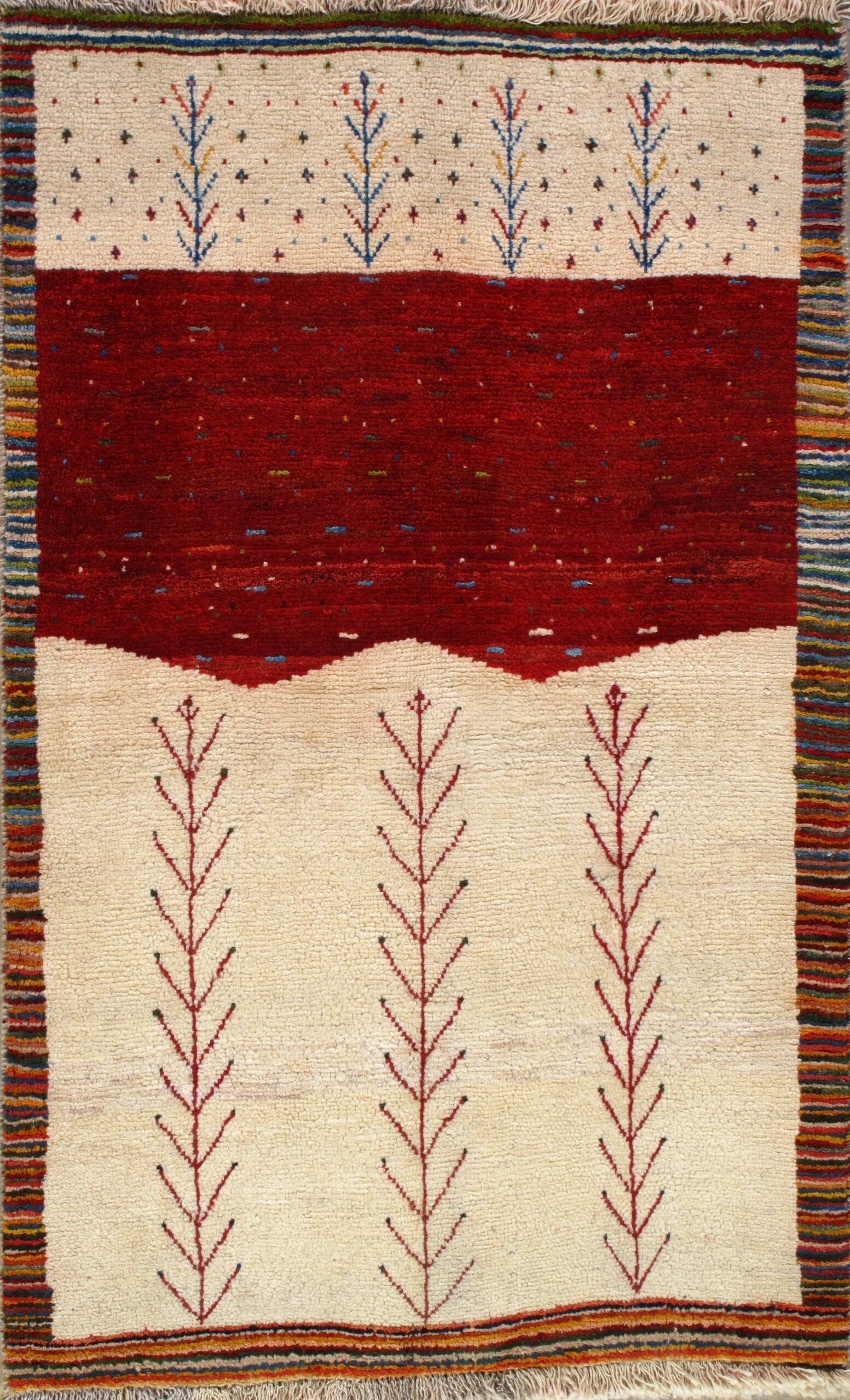 Gabbeh rug, 3'3" x 5'2", First Rugs