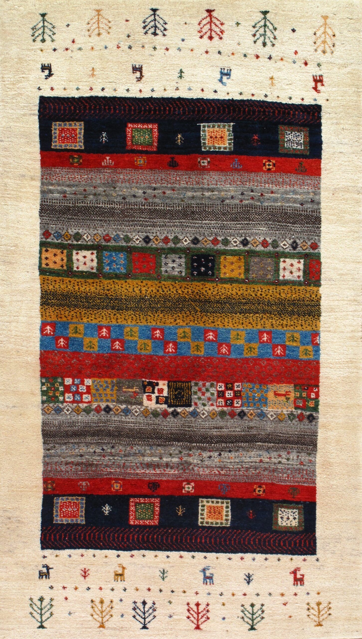 Gabbeh rug, 2'7