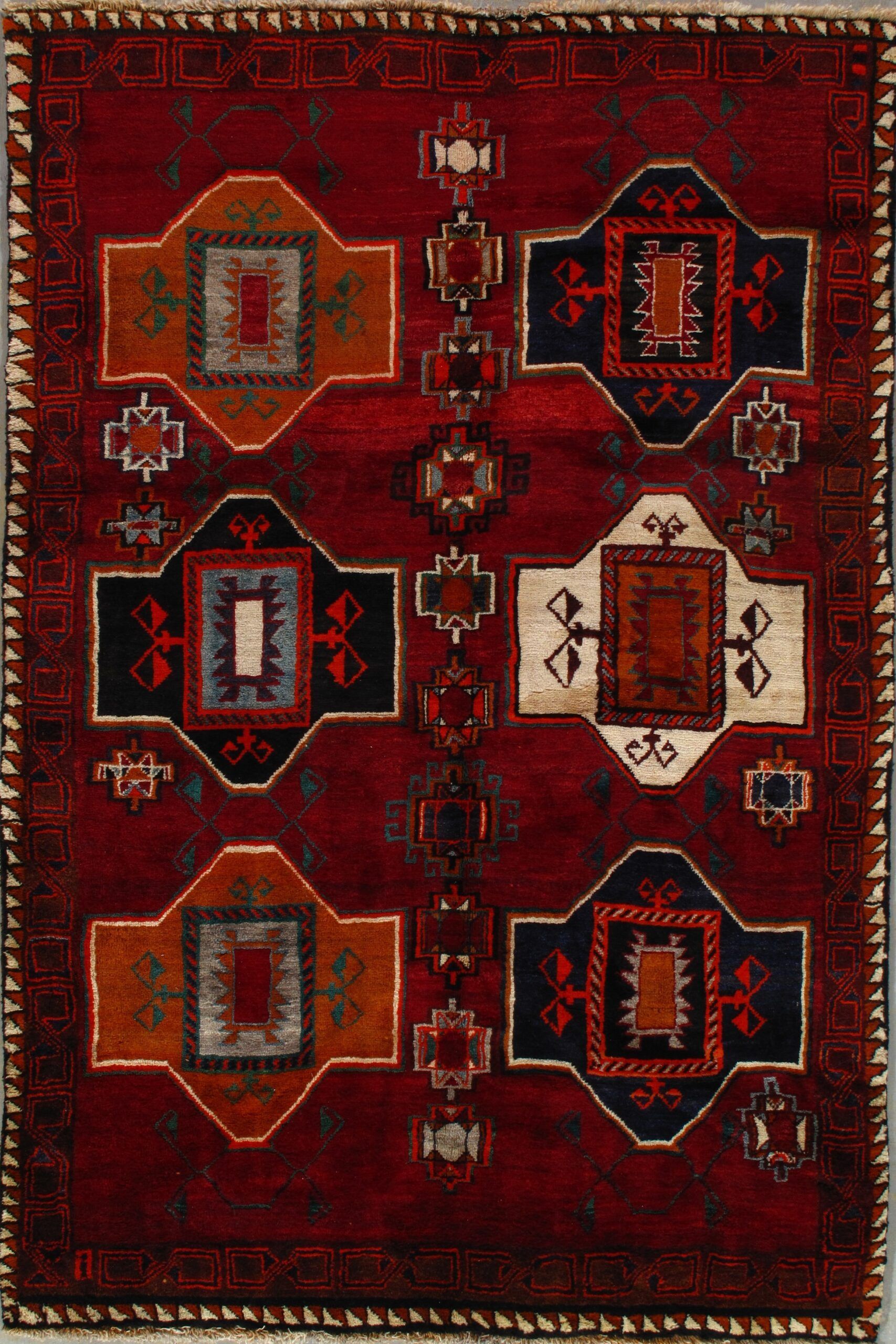 Vintage Gabbeh rug, 5'2" x 7'8", First Rugs