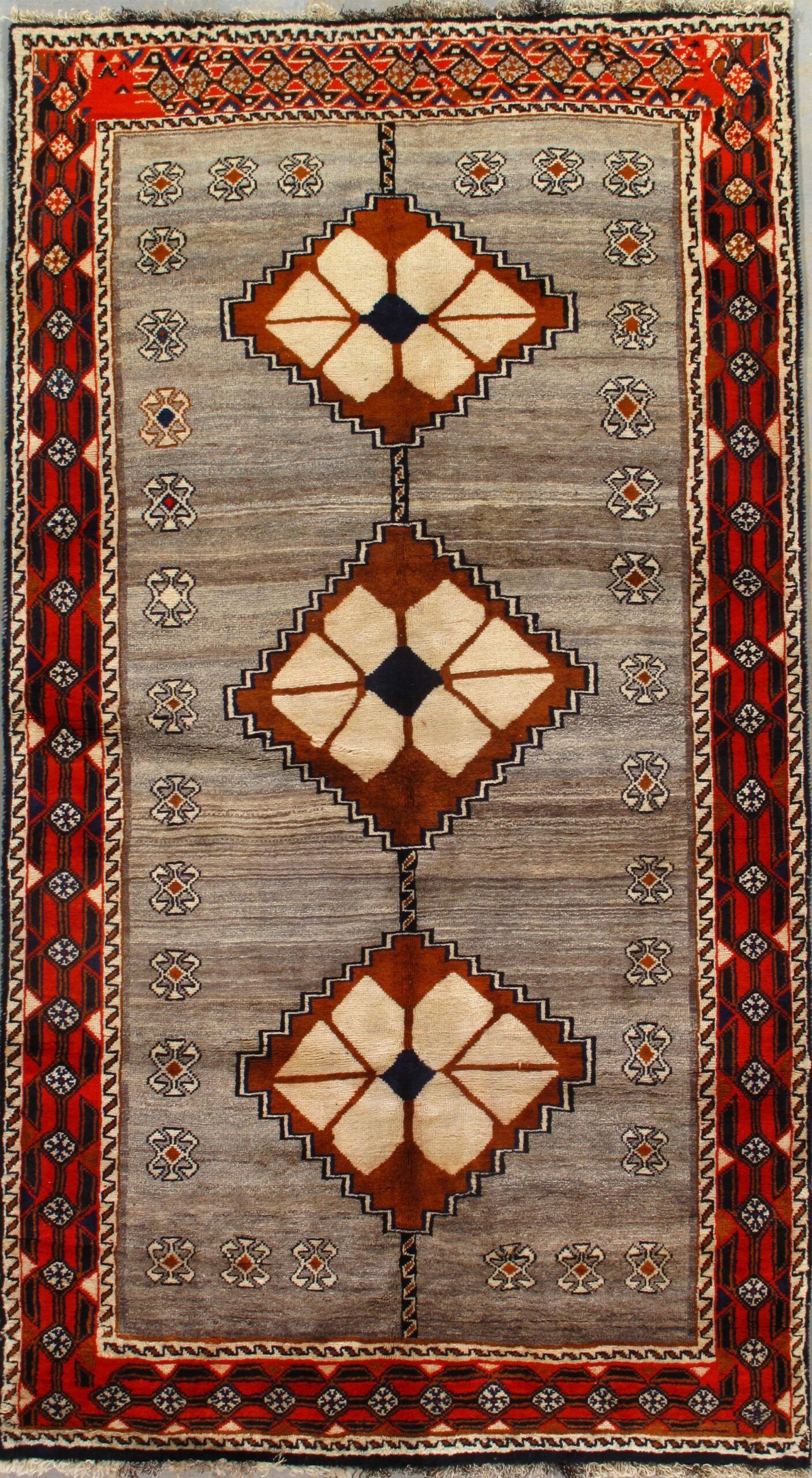 Vintage Gabbeh rug, 4'9" x 8'7", First Rugs
