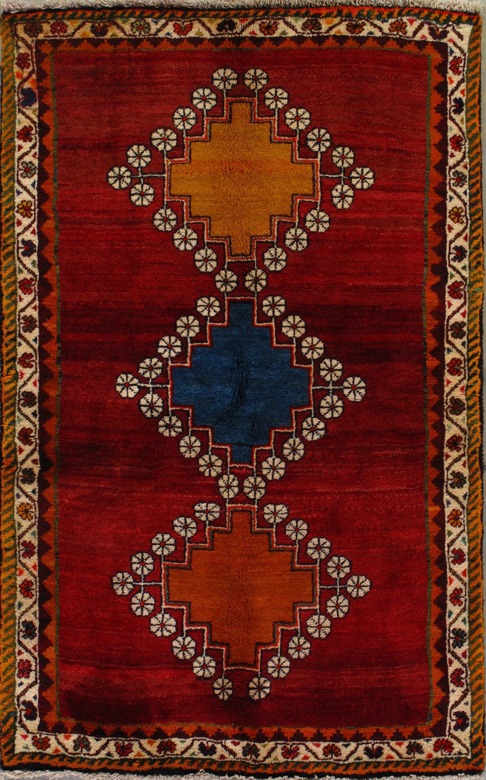 Vintage Gabbeh rug, 3'5" x 5'6", First Rugs