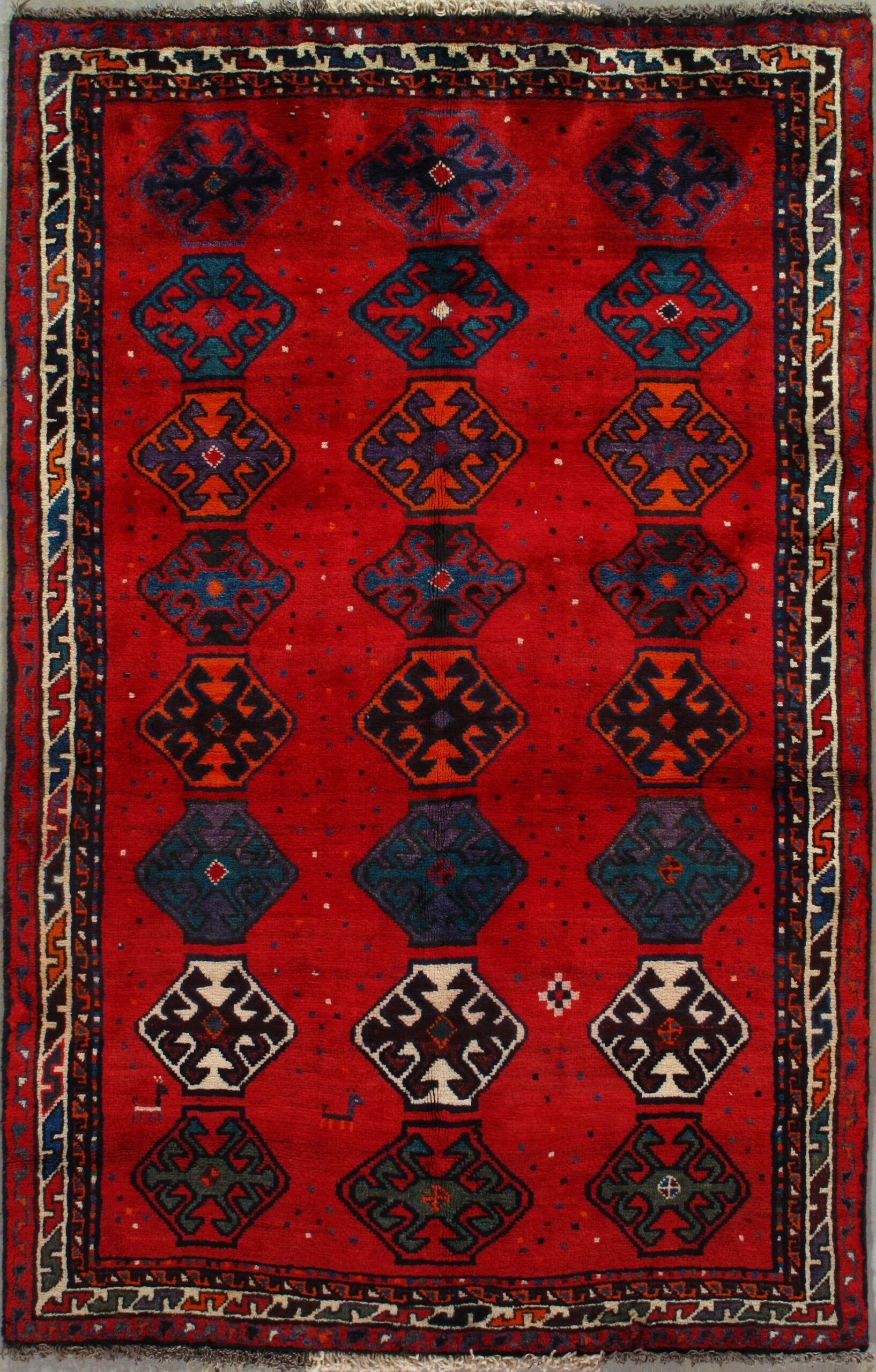 Vintage Gabbeh rug, 4'4