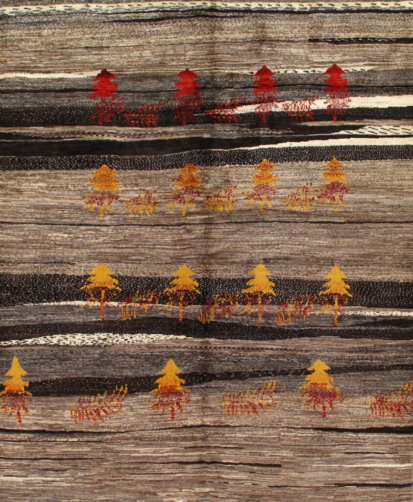 Gabbeh rug, 6'9