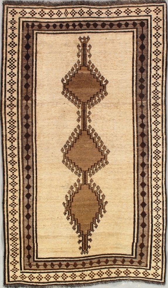 Persian Gabbeh rug, 4'1