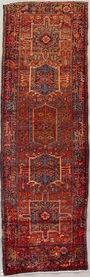 Persian Heriz runner, 2'7
