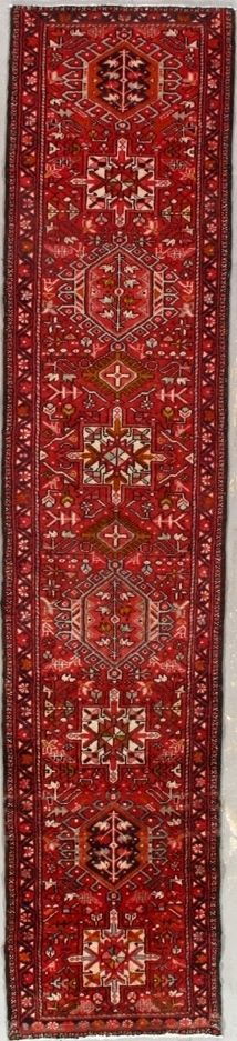 Persian Heriz runner, 2'4" X 11', First Rugs