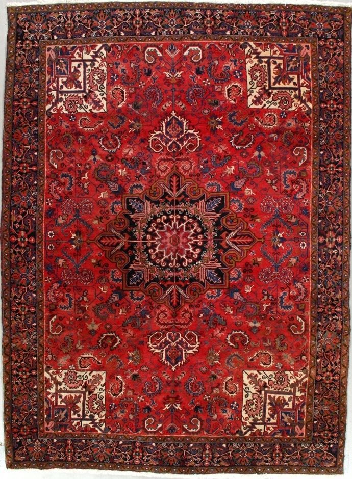 Persian Heriz rug, 8'9