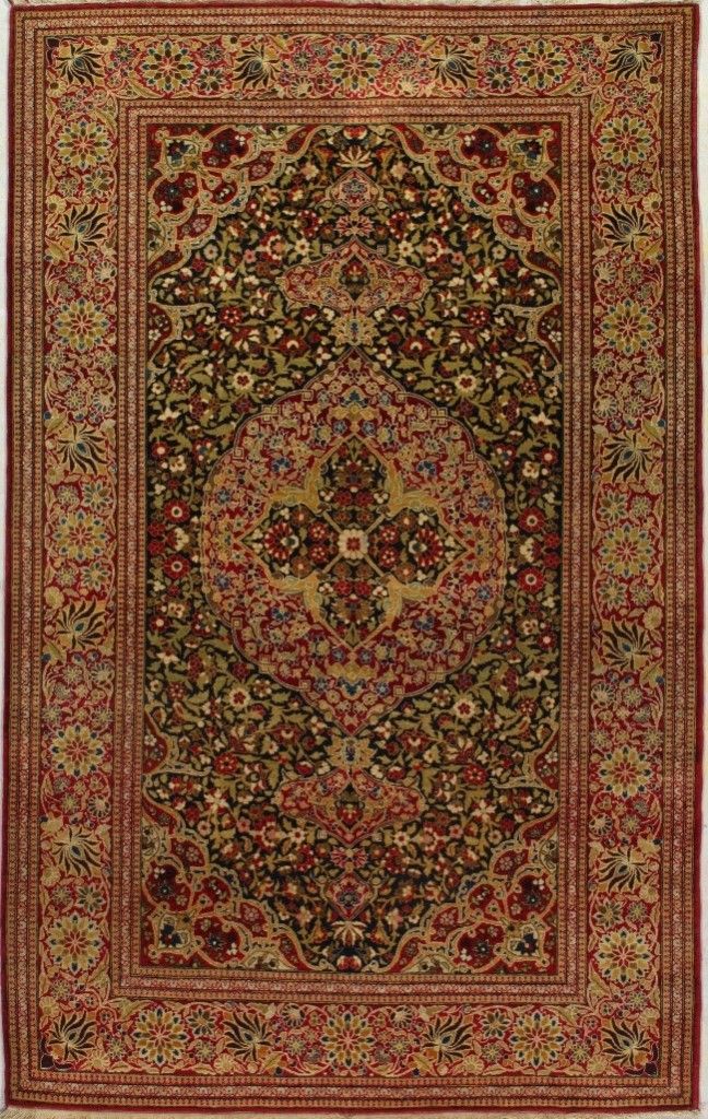 Antique Isfahan rug, 4'7" x 7'4", First Rugs