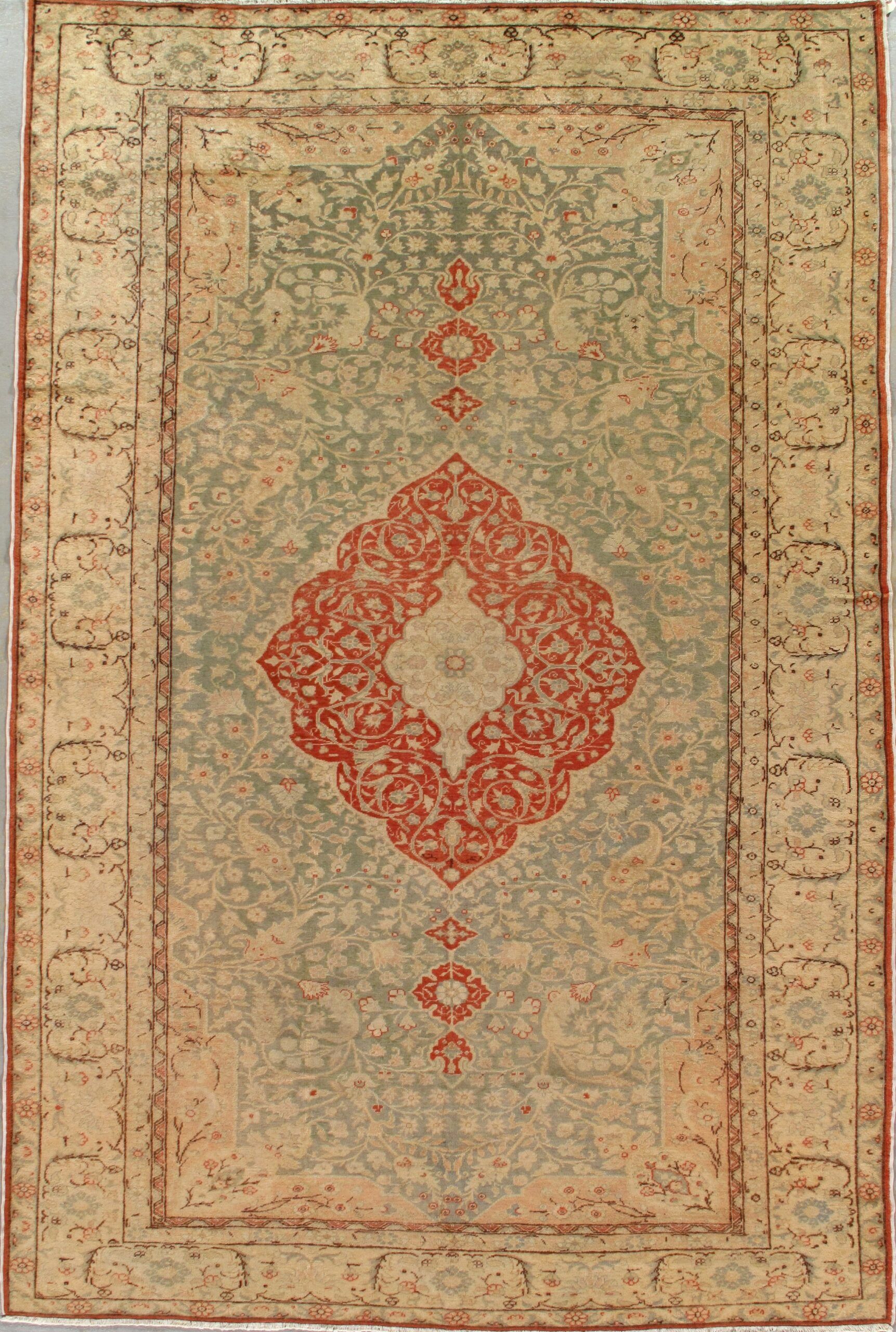 Antique Kasery rug, 6'5
