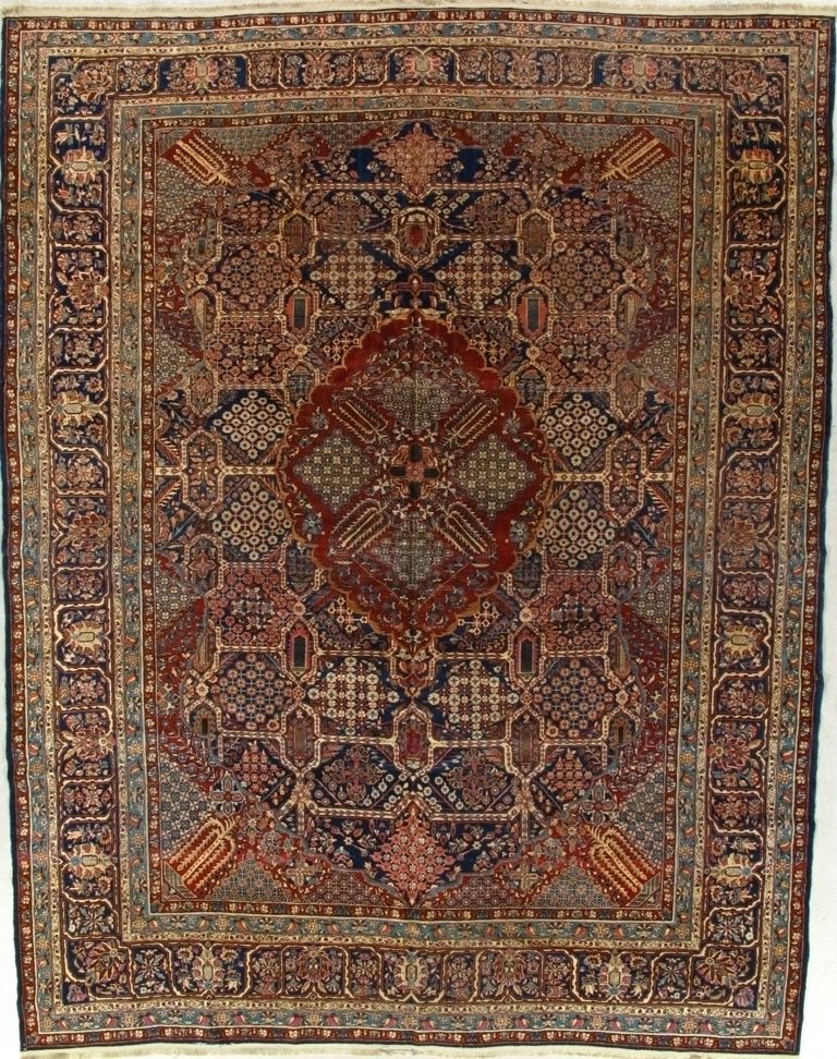 Persian Kashan rug, 10'4